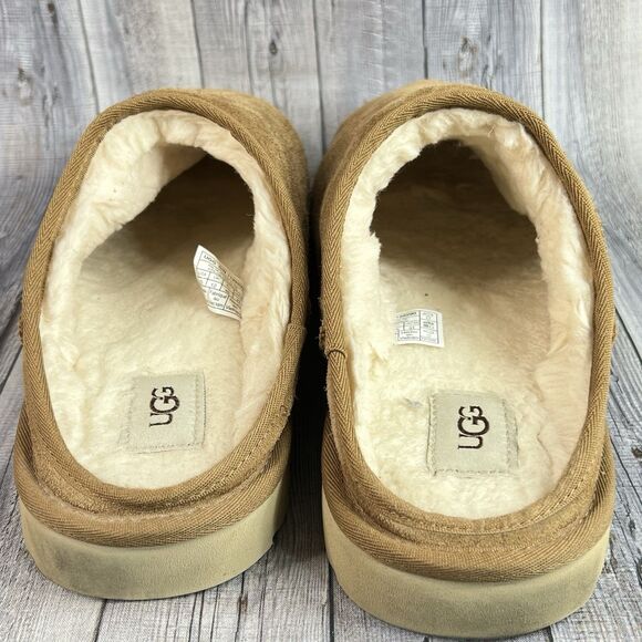 UGG CLASSIC SLIP-ON MEN SLIPPERS CHESTNUT SUEDE US 13 /UK 12 /EU 46 - Picture 4 of 9